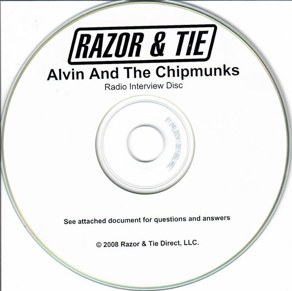 Radio Interview Disc by Alvin and The Chipmunks (Additional release ...