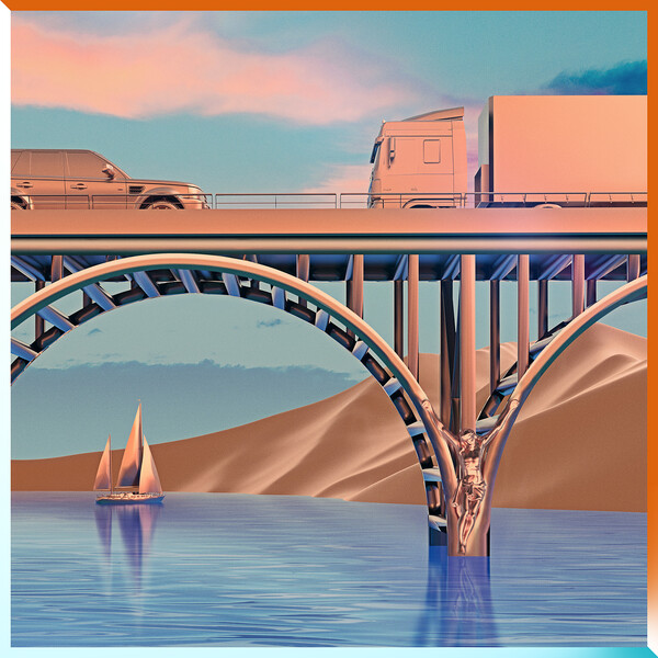 Cover art for D. Tiffany by D. Tiffany