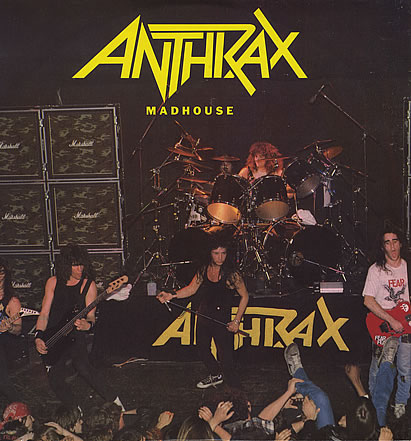Cover art for Madhouse by Anthrax