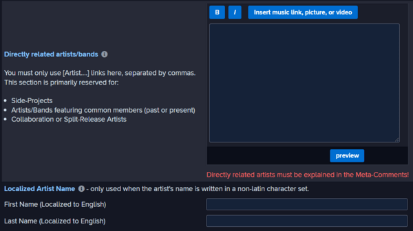 RYM Documentation - Rate Your Music