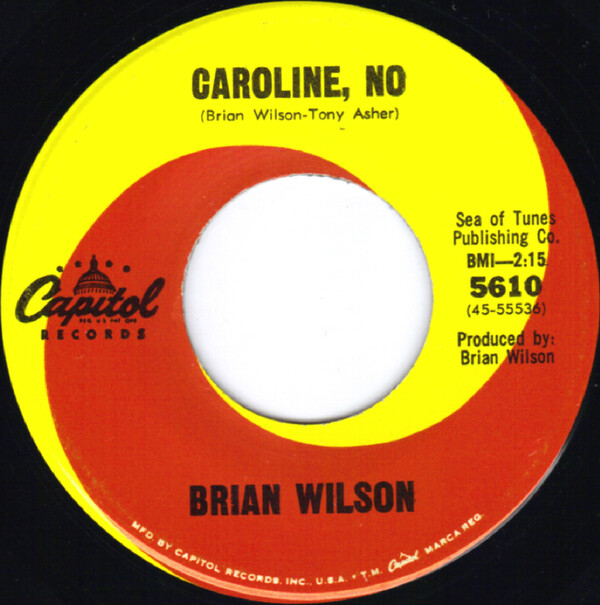 その他 7 Beach Boys Caroline, No / Summer Means New Love CR1746 CAPITOL /00080 Caroline, No / Summer Means New Love by Brian Wilson (Single