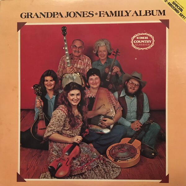 Grandpa Jones Family Album by Grandpa Jones (Album; CMH; CMH