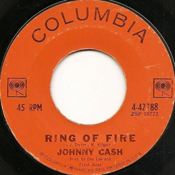 Johnny Cash - Ring of Fire - Lyrics and ratings - Rate Your Music