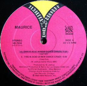 This Is Acid (A New Dance Craze) by Maurice (Single, Acid House