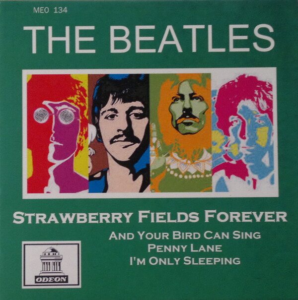 Beatles/Strawberry Fields Forever他EP UK盤 Strawberry Fields Forever / Penny Lane / The Beatles