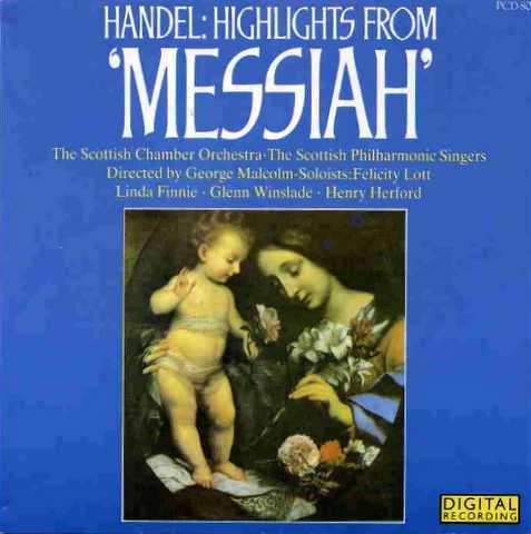 Linzy Finnie Highlights From 'Messiah' by Scottish Chamber Orchestra / The Scottish ...