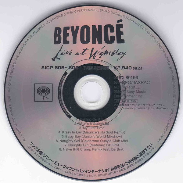 Live at Wembley by Beyoncé (Album): Reviews, Ratings, Credits, Song ...