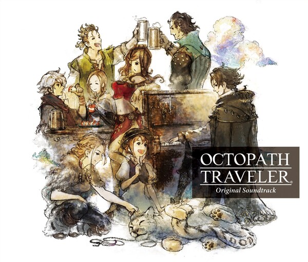 OCTOPATH TRAVELER 西木康智氏サイン入り tgs 2024 Octopath Traveler by 西木康智 [Yasunori Nishiki] (Album