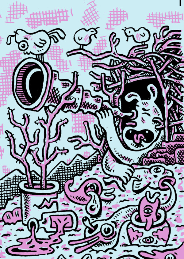 Cover art for The Steadfast Starry Universe by Natalia Beylis