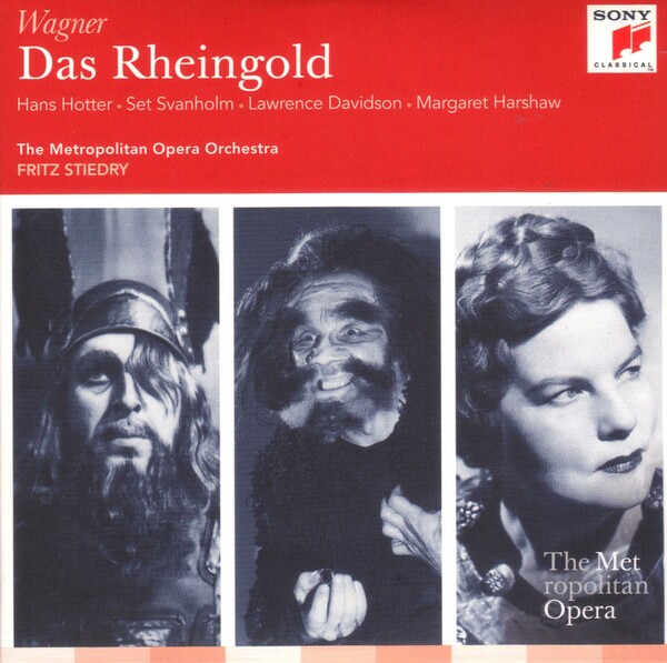 その他 Spielt Gottlieb Weissbacher Melodien [CD] Das Rheingold by Metropolitan Opera Orchestra / Fritz