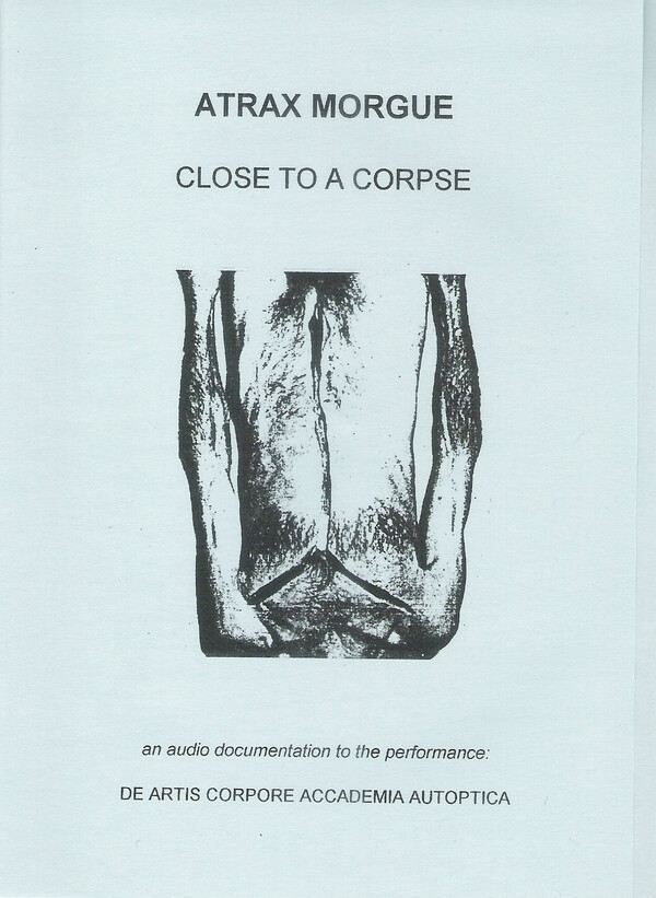 【特別訳あり特価】 Morgue Atrax by Corpse a to Close (Album, Industrial Death その他