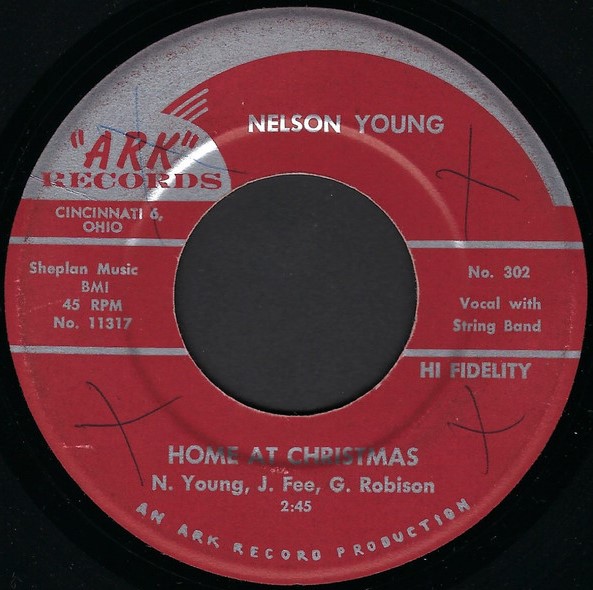 Home at Christmas / Christmas Time is Near by Nelson Young (Single; Ark ...