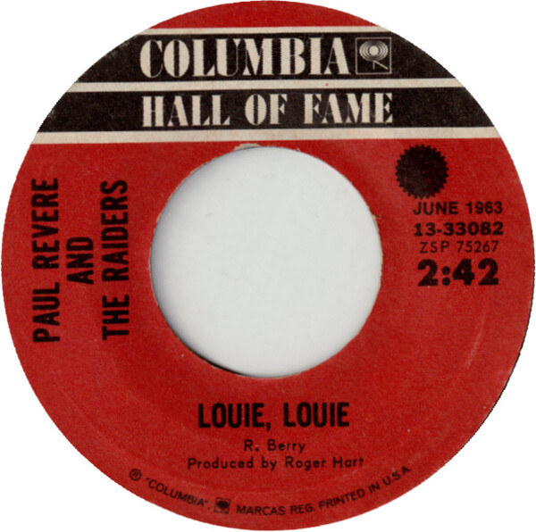 Louie Louie / Louie Go Home by Paul Revere & The Raiders (Single, Frat  Rock): Reviews, Ratings, Credits, Song list - Rate Your Music