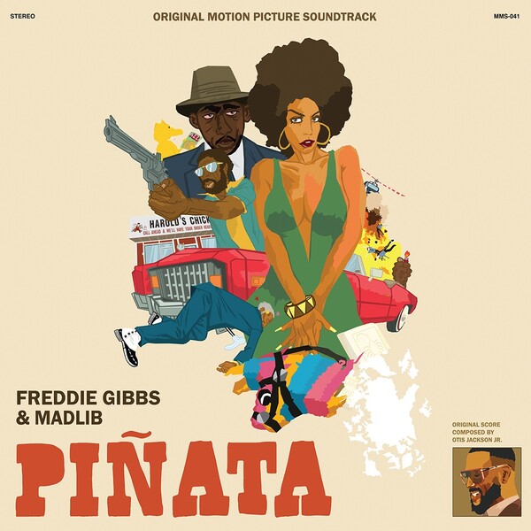 米2LP Freddie Gibbs &amp; Madlib Pinata MMS022 Madlib Invazion 未開封 /00520 Freddie-Gibbs-Madlib-Pinata-