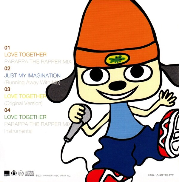 未使用7inch Nona Reeves / LOVE TOGETHER Love Together (PaRappa the Rapper Mix) by Nona Reeves