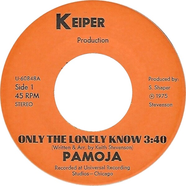 Pamoja「Only The ～/ Oooh, Baby」US オリジナル Pamoja – Oooh, Baby