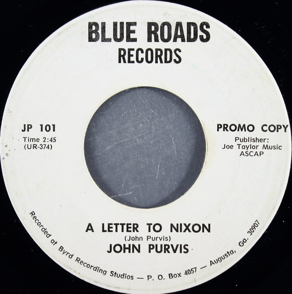 A Letter to Nixon by John Purvis (Single, Country) Reviews, Ratings