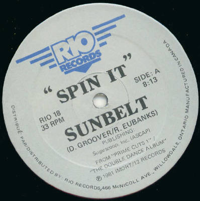Spin It By Sunbelt Single Hi Nrg Reviews Ratings Credits Song