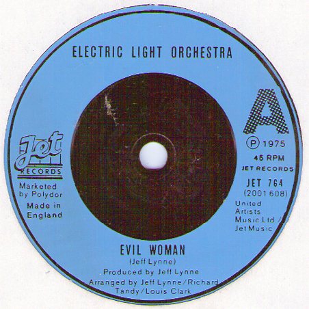 Evil Woman / 10538 Overture (Live) by Electric Light Orchestra (Single ...