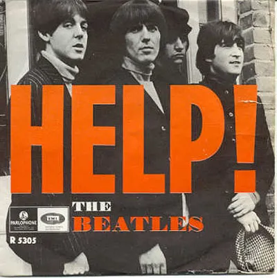 Cover art for Help! / I'm Down by The Beatles