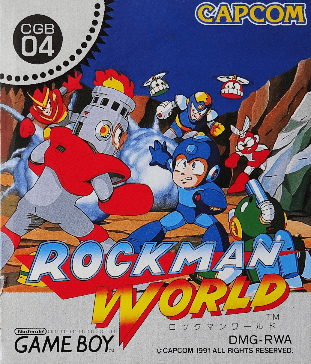 Mega Man: Dr. Wily's Revenge [ロックマンワールド] (video game, GB