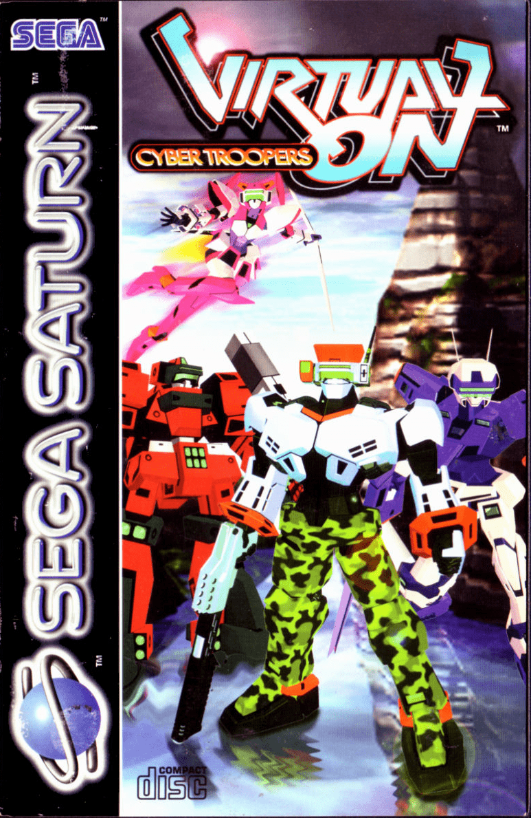 Virtual On Cyber Troopers - SEGA Saturn - Complet Et En Bon état
