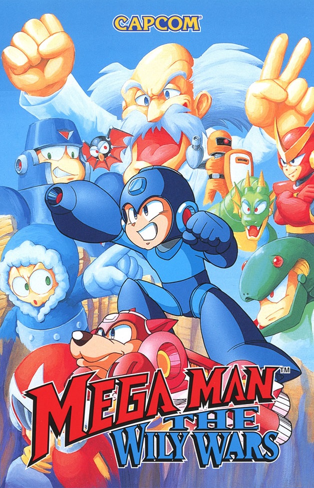 Mega Man: The Wily Wars (video game, 2D platformer, science