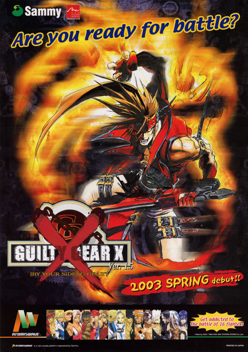 Guilty Gear X (video game, Arcade, 2003) reviews & ratings