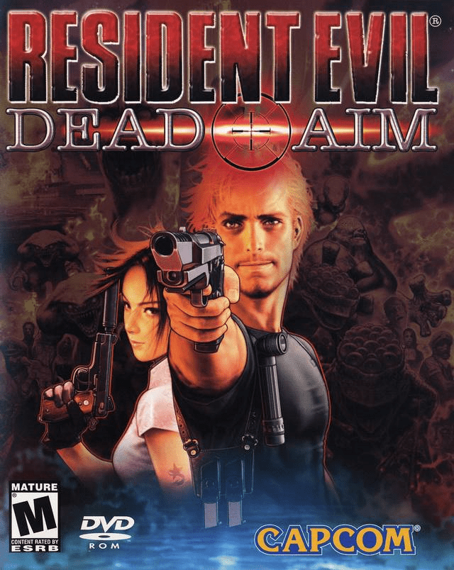 Resident Evil: Dead Aim (video game, light gun shooter, zombie