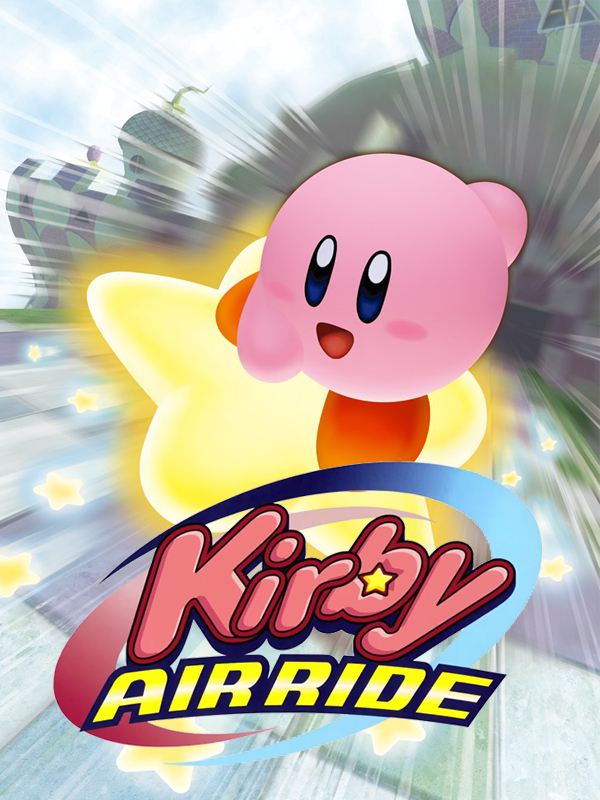 Kirby Air Ride (video game, arcade racing, fantasy, third-person