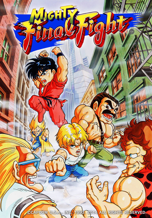 マイティ ファイナルファイト p706p5g Mighty Final Fight (video game, belt scroller, crime, real
