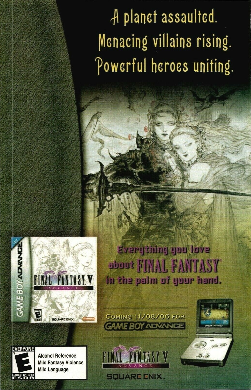 Final Fantasy V [ファイナルファンタジーV] (video game, GBA, 2006