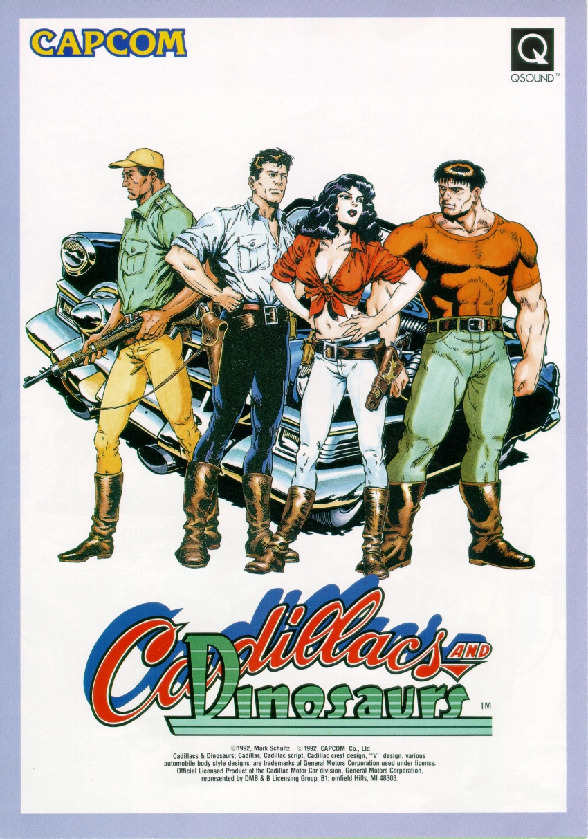 Cadillacs and Dinosaurs [Cadillacs 恐竜新世紀] (video game, Arcade