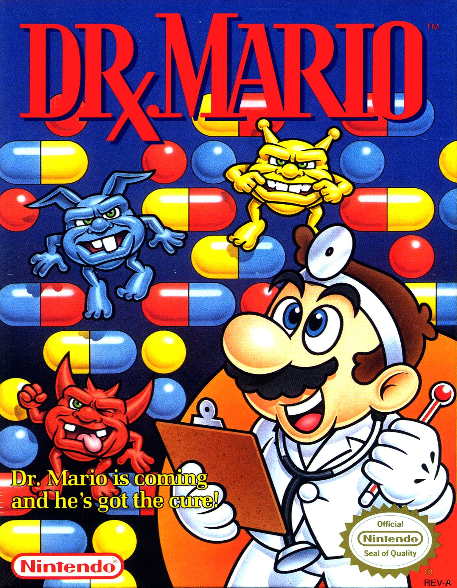 Dr. Mario (video game, falling block puzzle, side view, fixed screen,  real-time, high score, selectable difficulty) reviews & ratings - Glitchwave