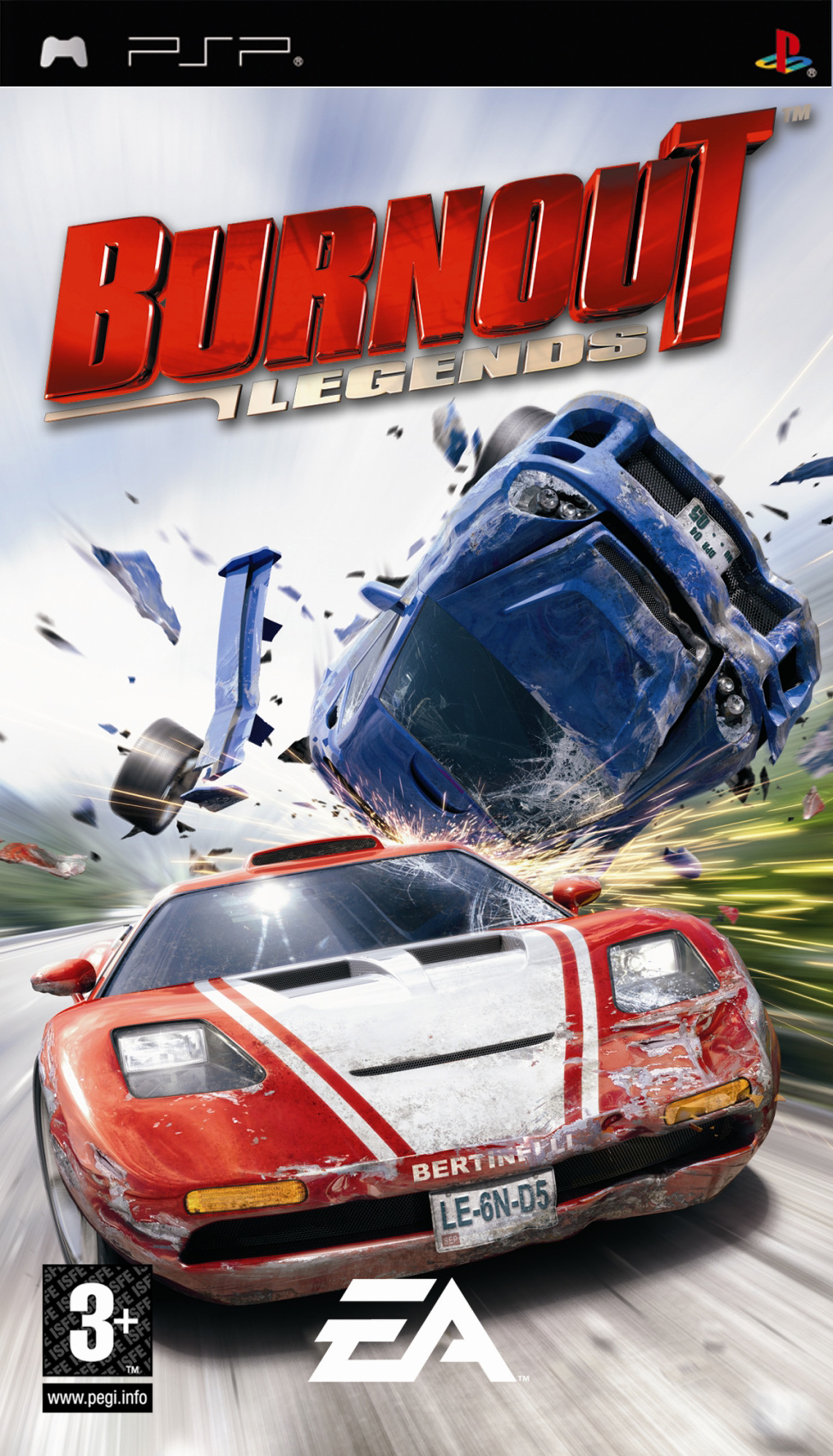Burnout Legends (video game, arcade racing, car combat) reviews