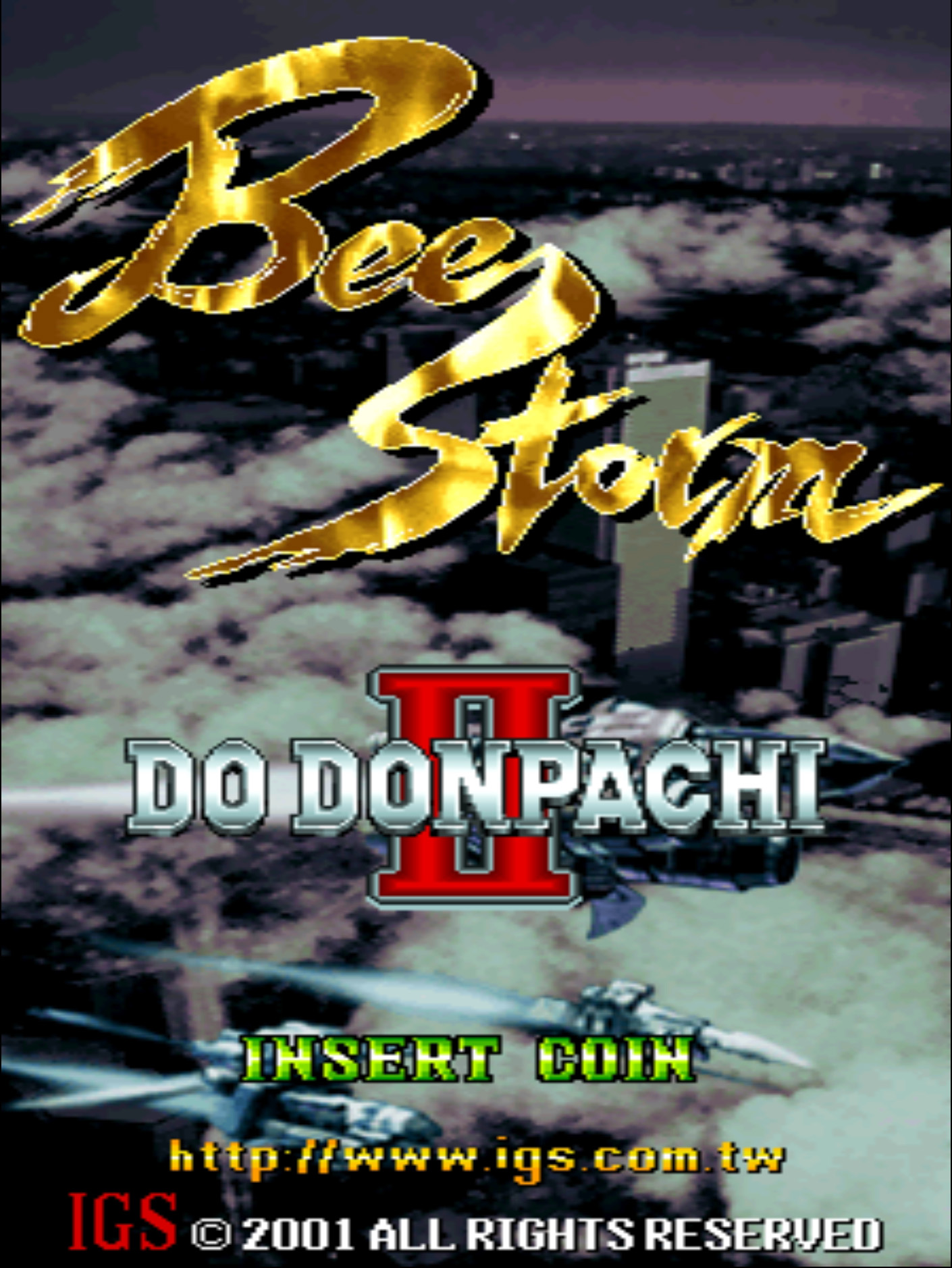dakabito 2タイトル Bee Storm: DoDonPachi II [怒首領蜂 II] (video game, Arcade, 2001