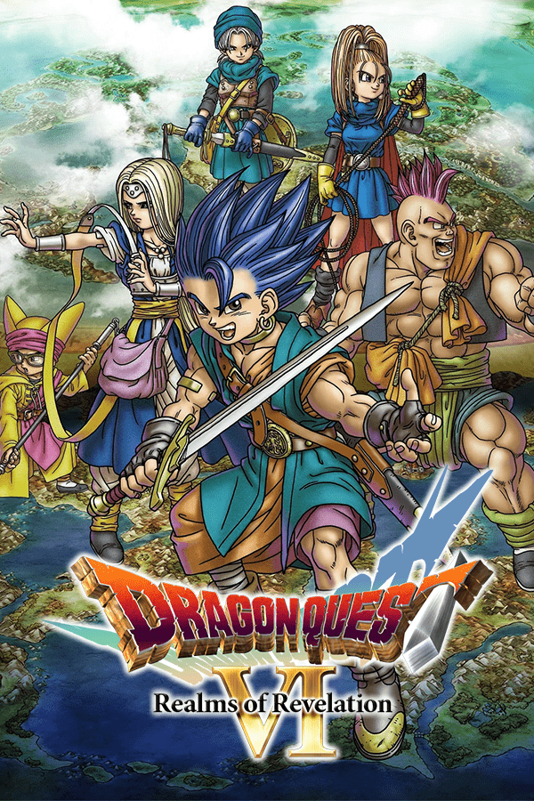 Dragon Quest VI: Realms of Revelation (video game, JRPG, turn