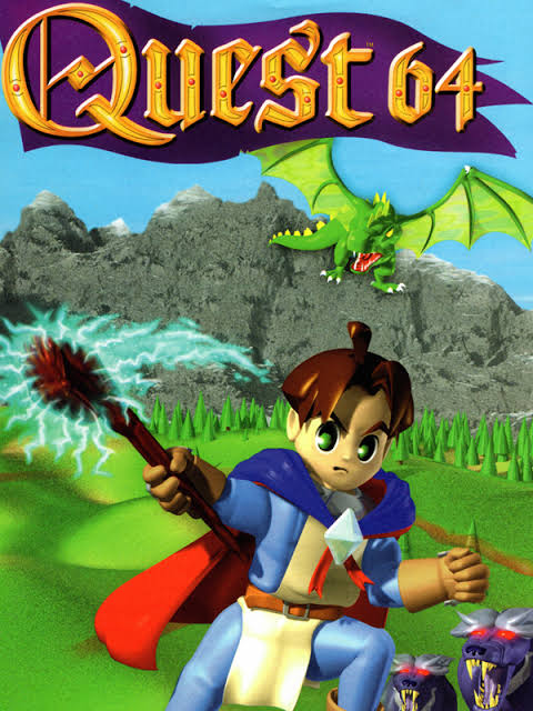 Quest 64 (video game, JRPG, turn-based RPG, high fantasy