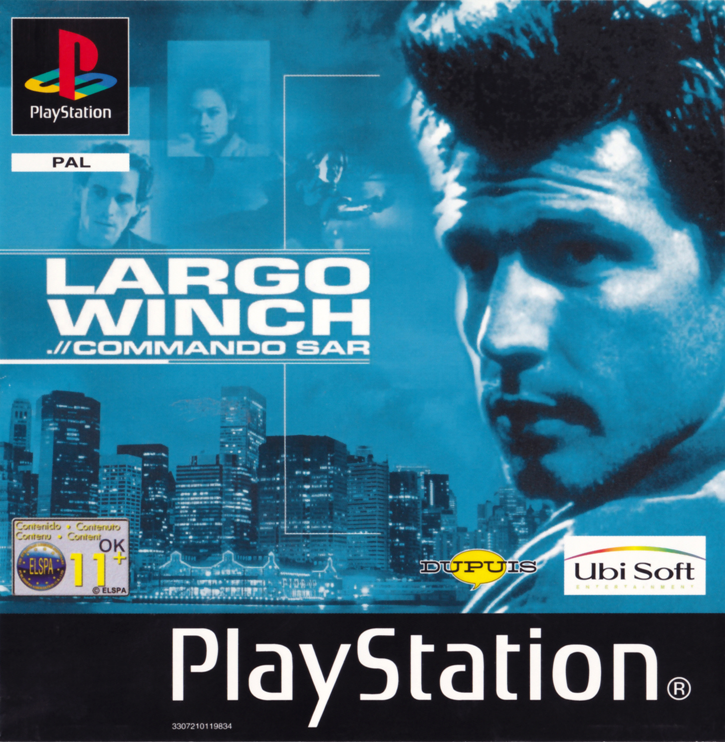 Jeu Largo Winch / Commando Sar Complet Sur PlayStation 1 - Version FR - Très Bon état