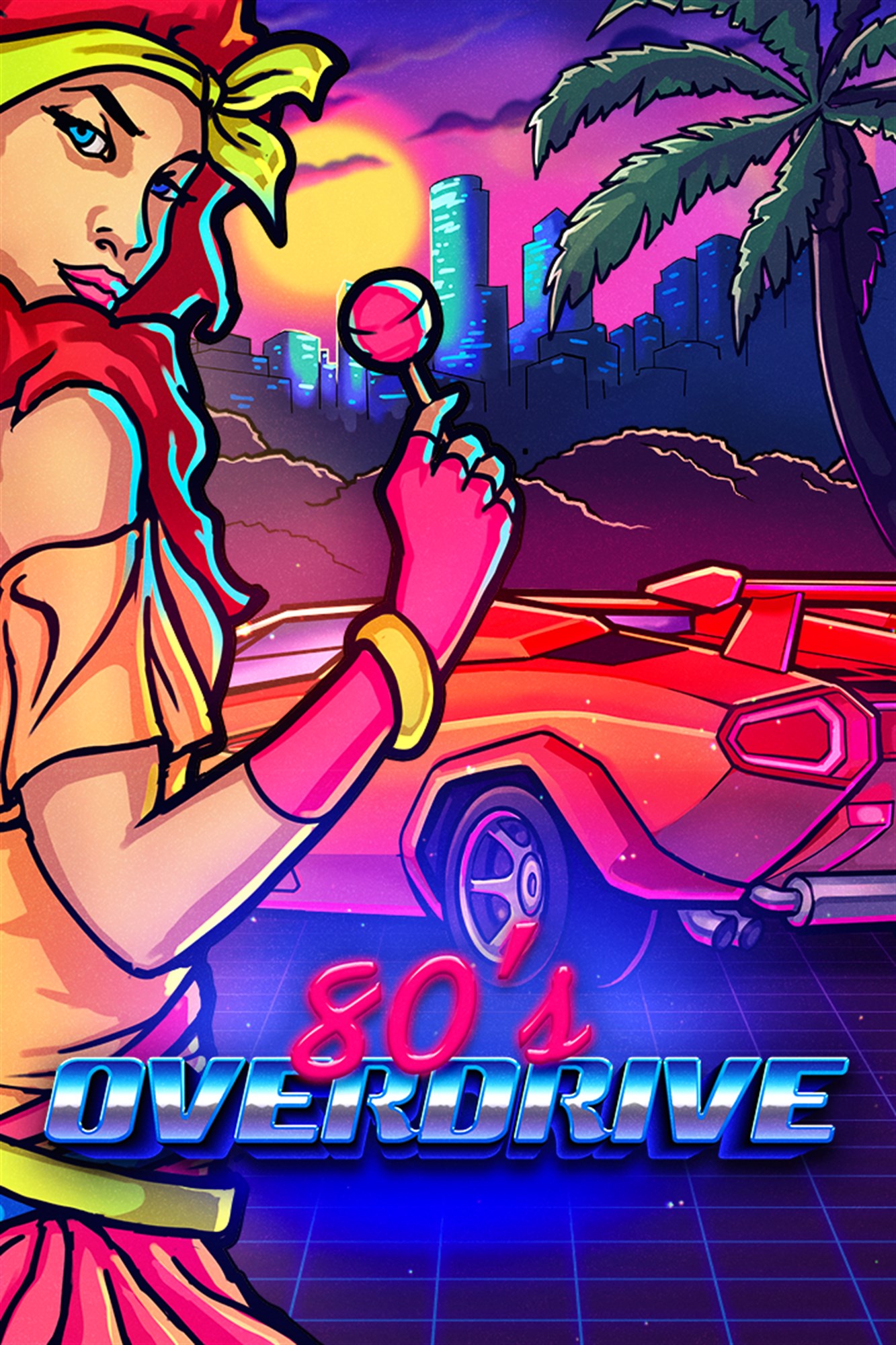 80'S OVERDRIVE (video game, arcade racing, third-person) reviews