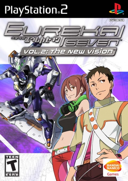 エウレカセブン　ポスター　PlayStation2 Eureka Seven Vol. 2: The New Vision [エウレカセブン NEW VISION