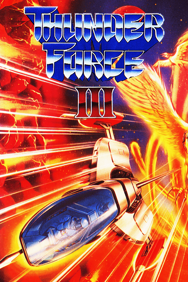 THUNDER FORCE III メガドライブ版 Thunder Force III (video game, scrolling shooter, science