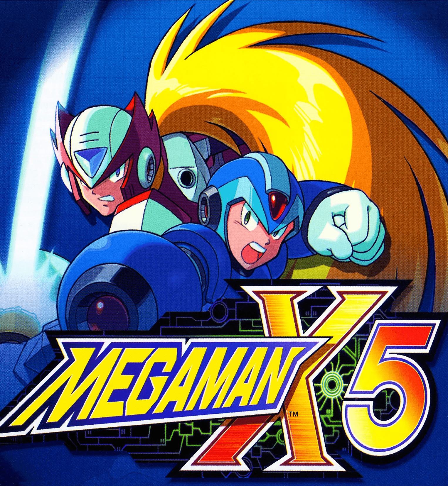 Mega Man X5 (video game, 2D platformer, robot, science fiction