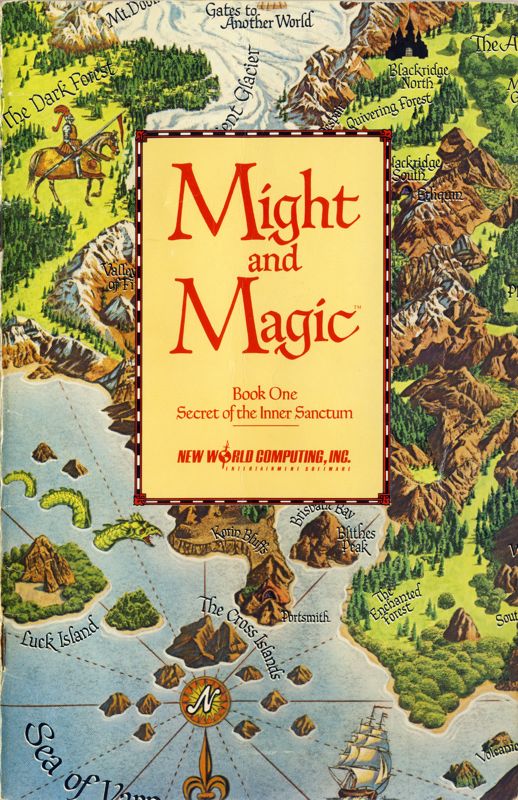PC-8801SR Might and Magic Book1 完品 Might and Magic Book One: The Secret of the Inner Sanctum (video