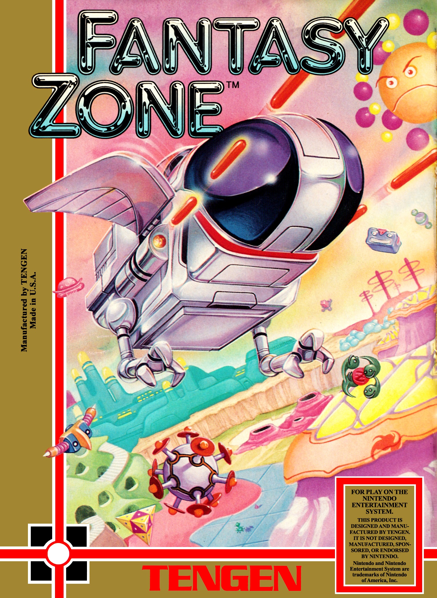ファンタジーゾーン X68000 フロッピーディスク Fantasy Zone (video game, NES, 1989) reviews & ratings