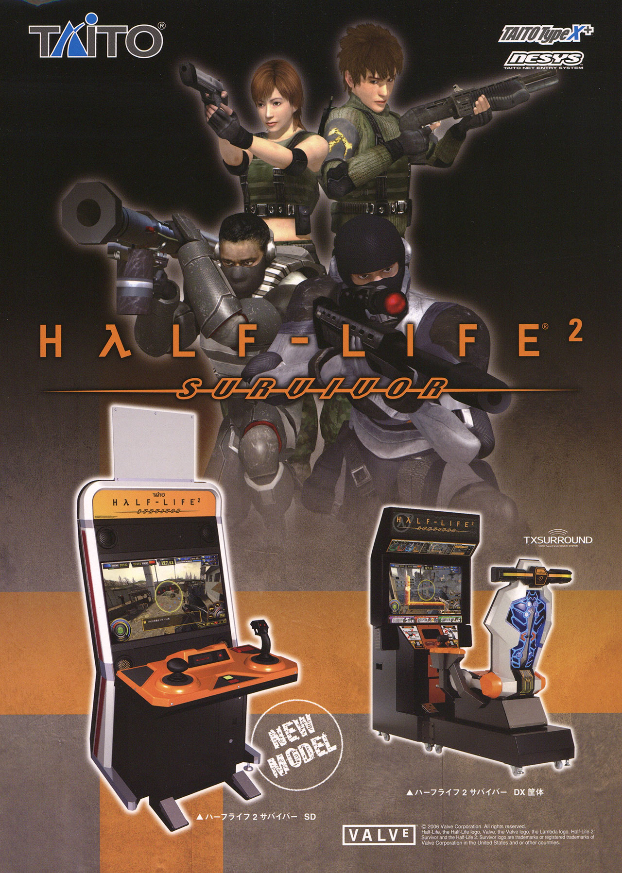 Half-Life 2: Survivor (video game, first-person shooter, science