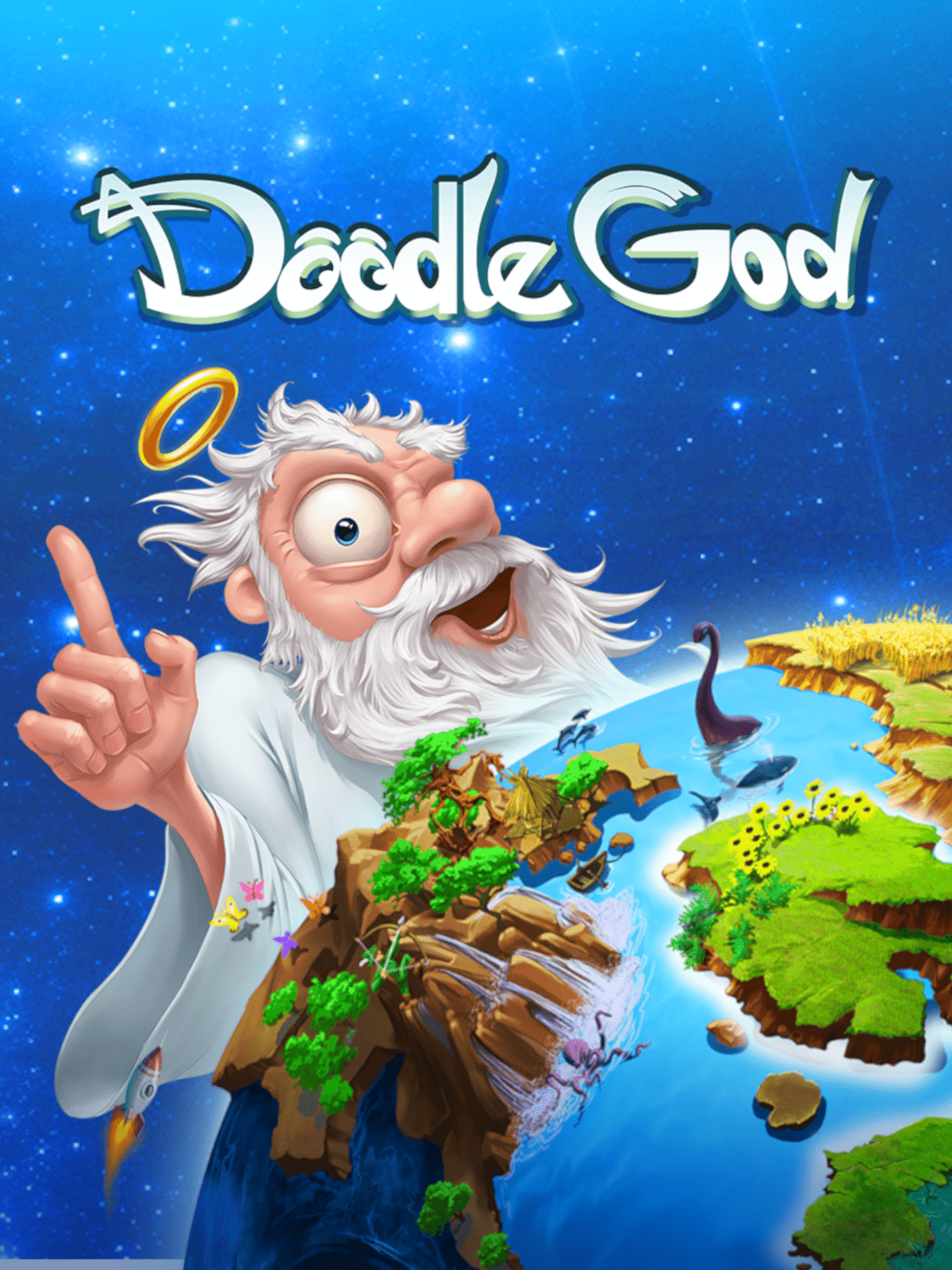 Doodle God (video game, logic puzzle, crafting, touch controls