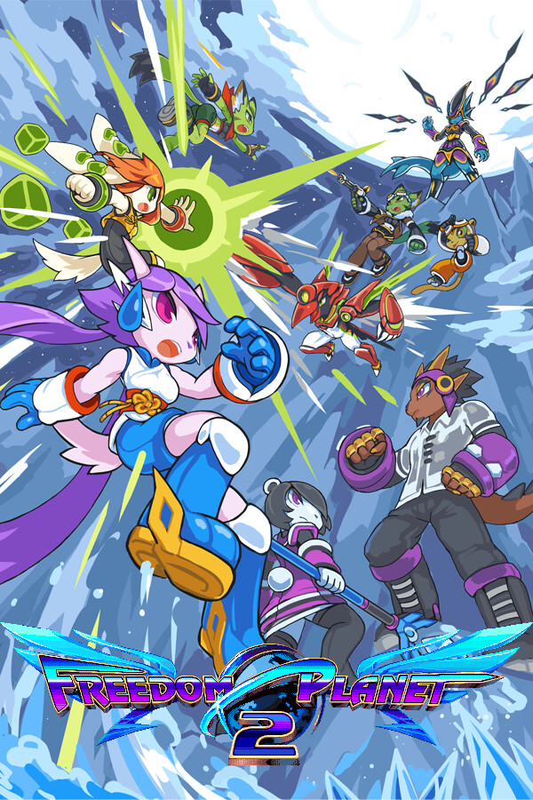 Freedom Planet 2 (video game, 2D platformer, science fiction