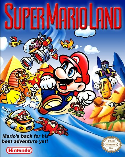 Super Mario Land (video game, 2D platformer, fantasy, side