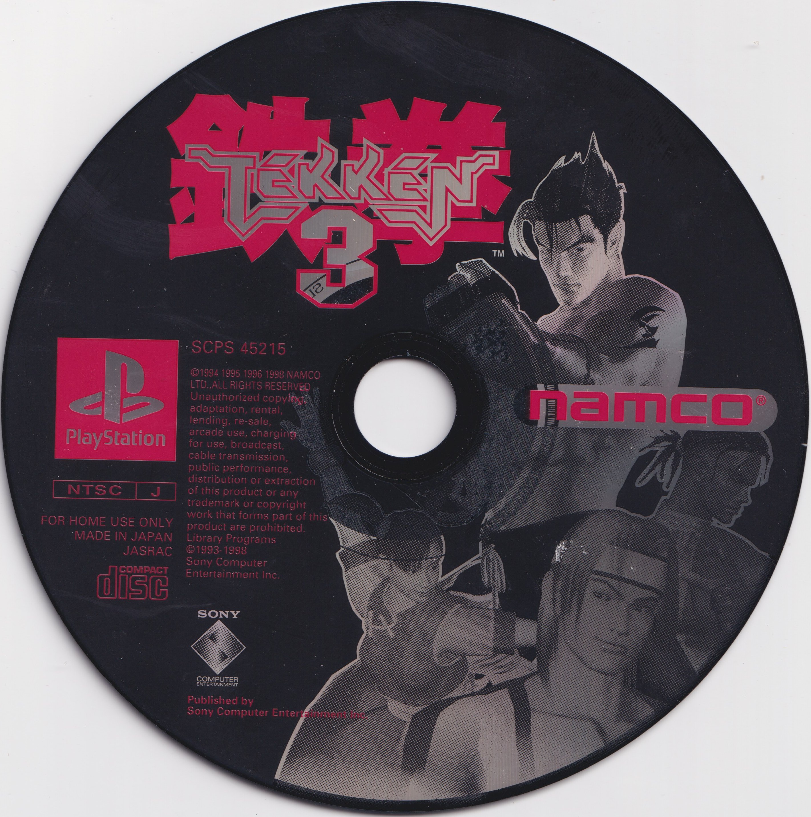 Tekken 3 [鉄拳3] (video game, PS1, 1998) reviews & ratings